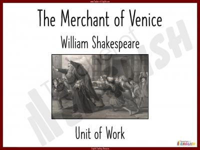The Merchant of Venice Teaching Resources